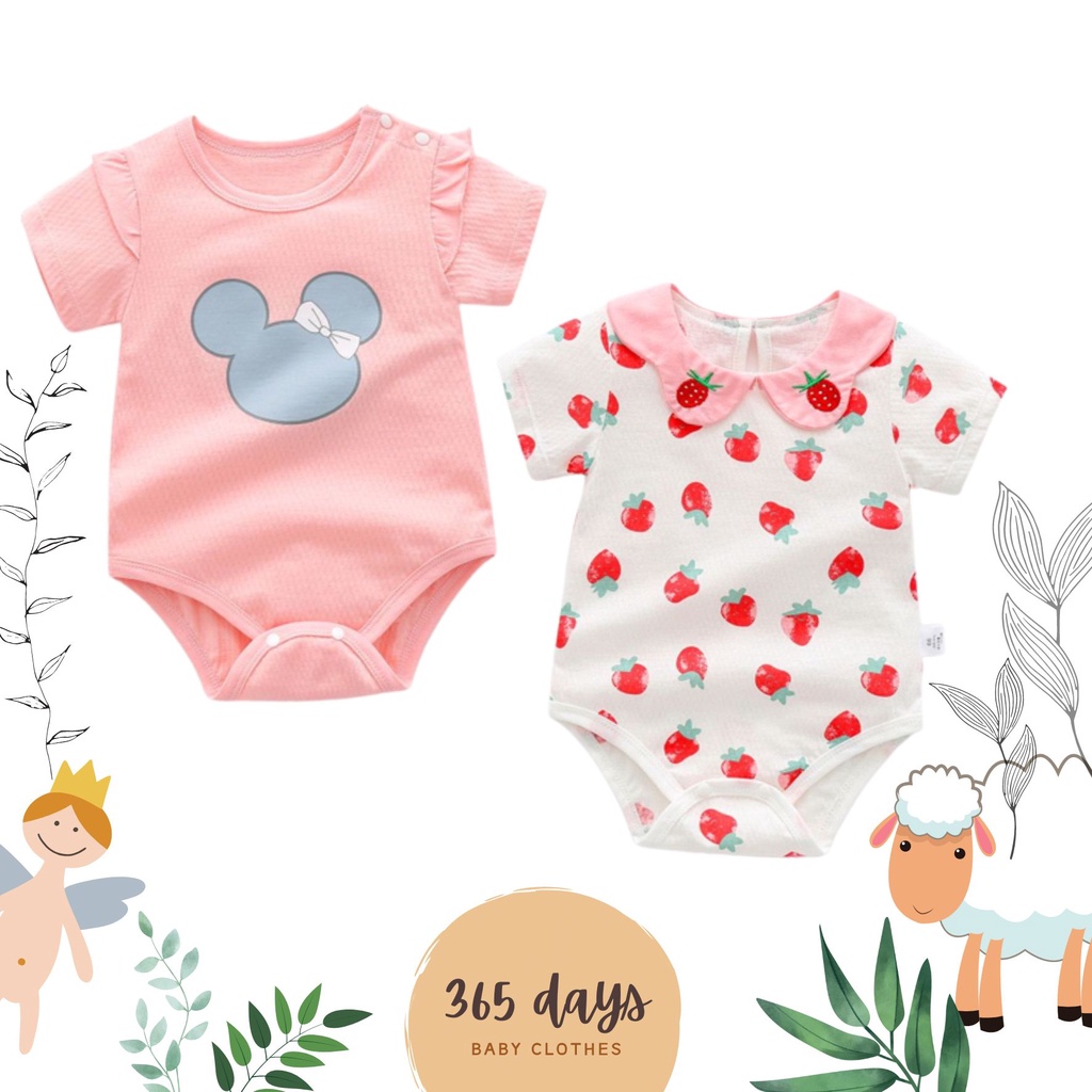 baju anak HARGA GROSIR !!!Jumper Pendek Bayi Import -HALUS &amp; MURAH