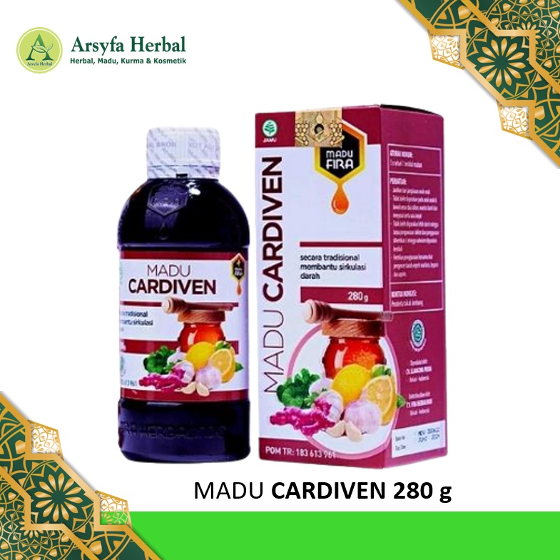 

Madu Cardiven Original Isi 280gr : Solusi Herbal Jantung Sehat, Lancar Sirkulasi Darah, Atasi Penyakit Jantung, Stroke, Aritmia - Bersertifikat BPOM RI