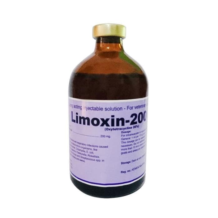 Limoxin Antibiotik Obat Hewan Limoxin-200 LA 100ml