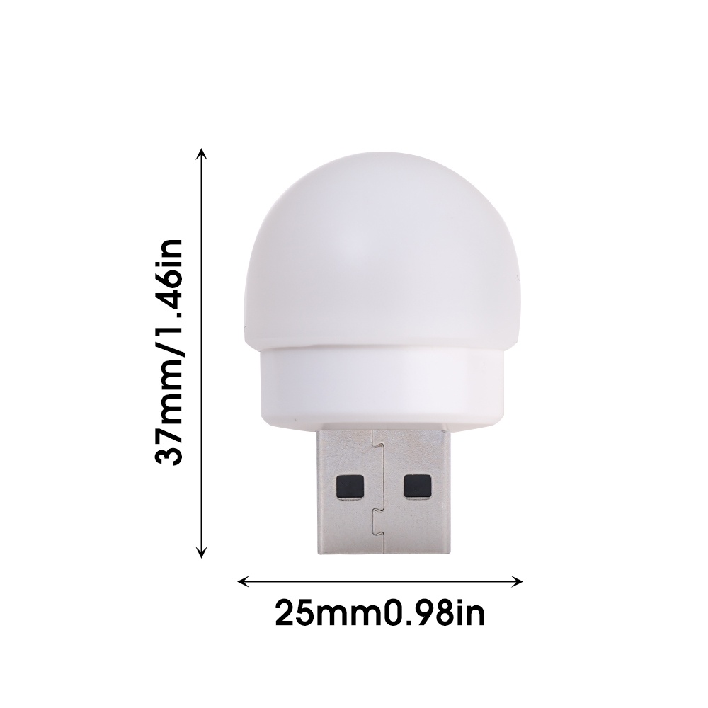 Lampu Malam LED Diam Pelindung Mata Lampu Baca USB Plug Scene Lighting Hemat Energi Lampu Tidur Mini Portable Soft Light Untuk Kamar Tidur Koridor Camping