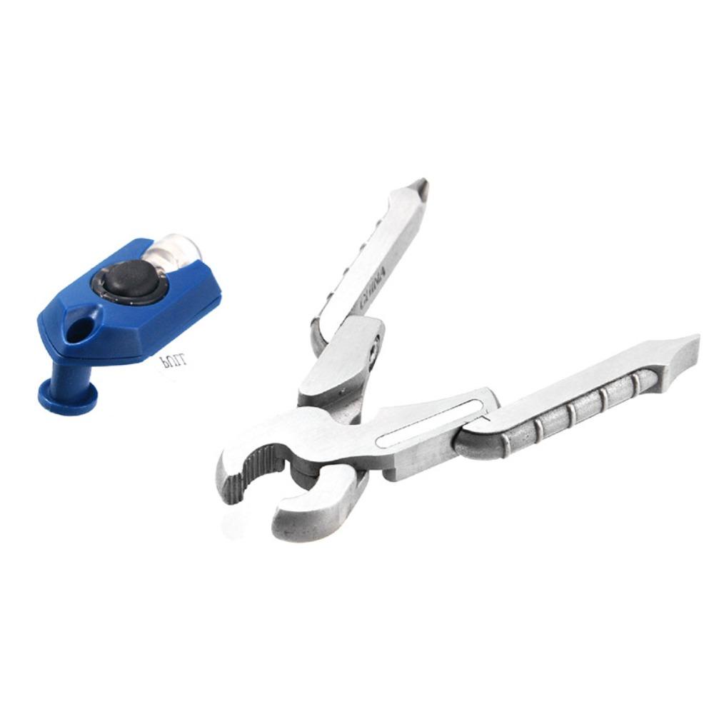 Lanfy Tang Lipat Serbaguna Repairing Hand Tool Outdoor Alat Ukur Penggaris