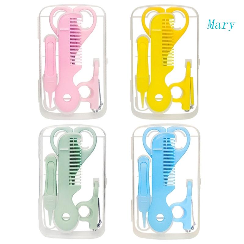 Mary Baby Nail Kit Clippers Manicure Kit Stainless Steel Gunting Pemangkas Kuku Set