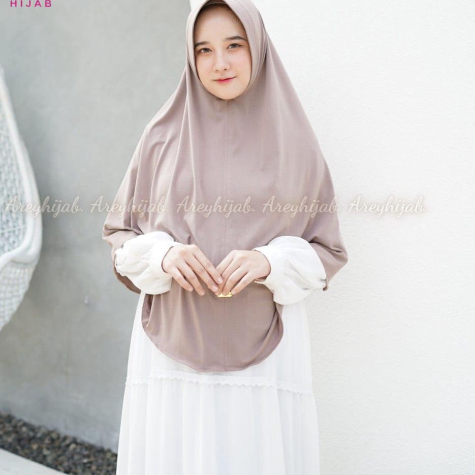 Restock Jilbab Instan Jumbo Dewasa Aletta By Arey ♚uga✧
