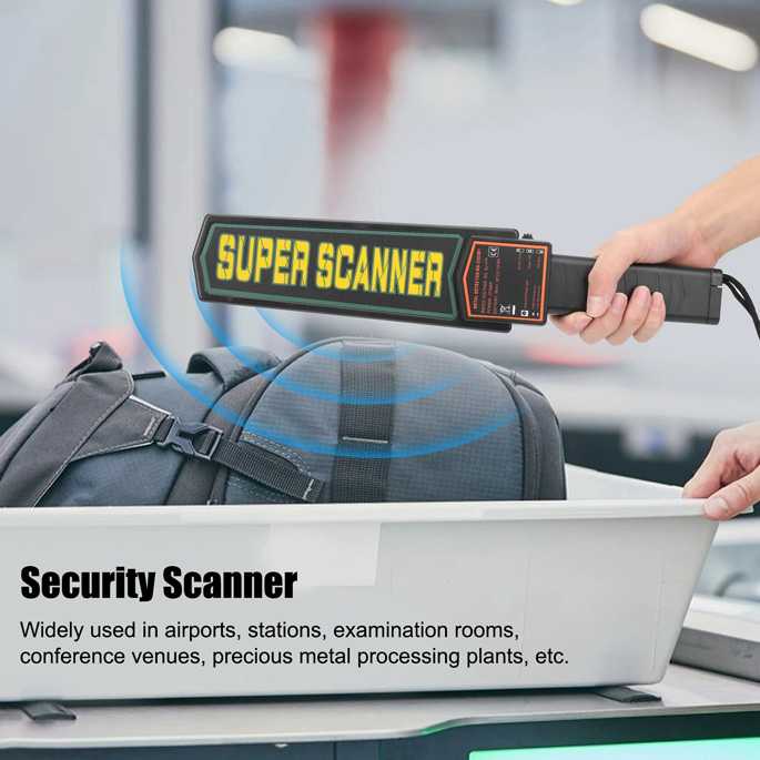 Mesin Alat Check Body Security Scanner Metal Detektor Logam MD3003B1