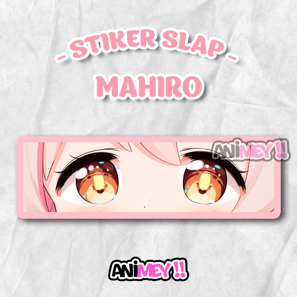 

Stiker Slap Mahiro Onimai / Sticker Slap Anime Waterproof