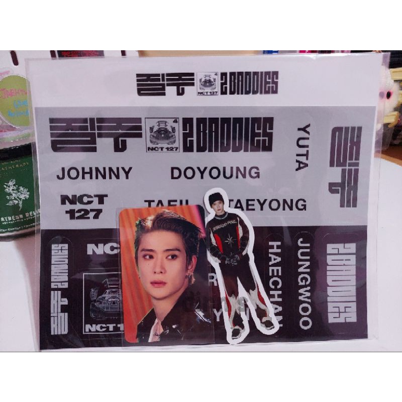 Jaehyun Luggage Sticker Set MD 2Baddies Fullset (Unsealed)