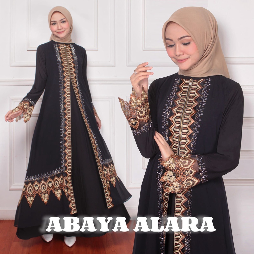 Bju Baju Gamis Games Dres Dress Terbaru Lebaran Remaja Wanita Perempuan Tahun 2023 Warna Hitam Jumbo