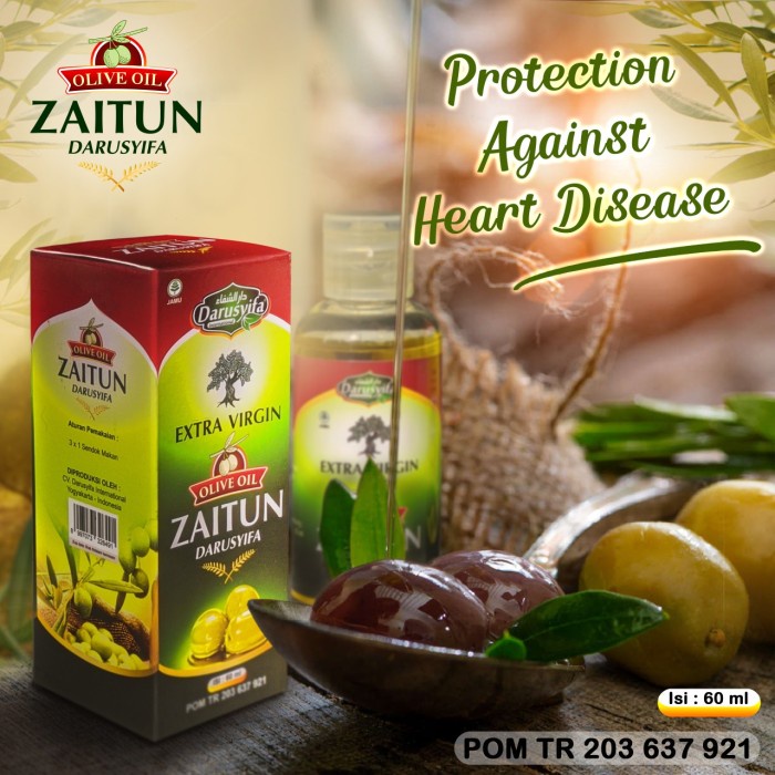 

Minyak Zaitun Darusyifa Extra Virgin Olive Oil 60 ml