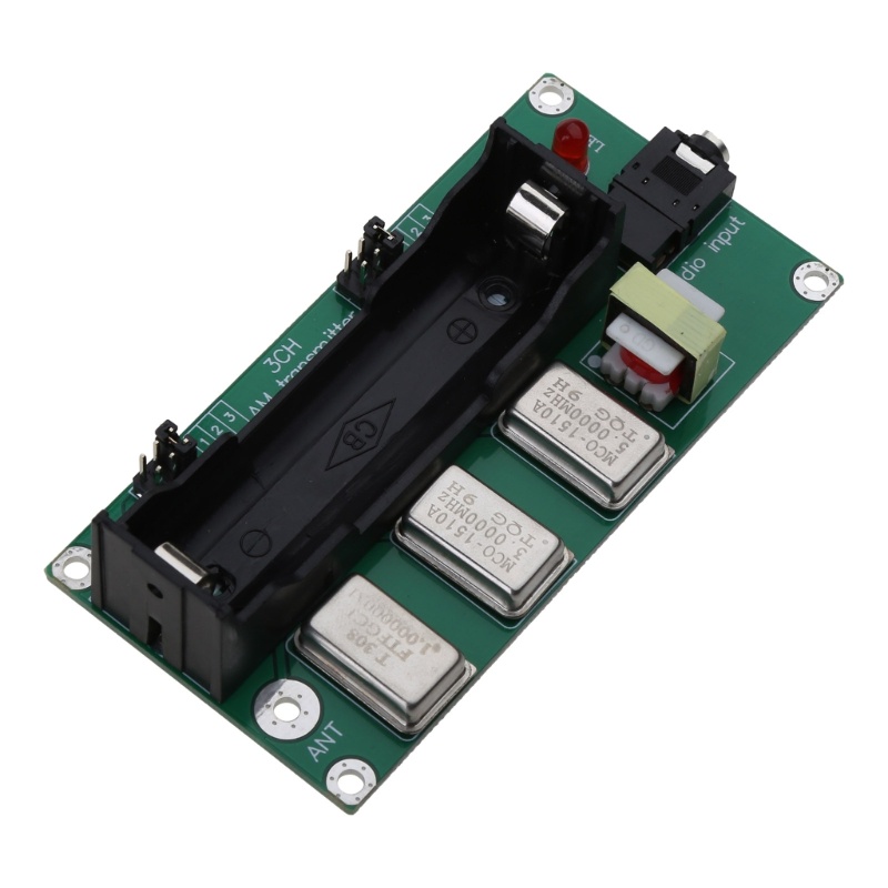Btsg 3-channel AM Transmitter 1MHZ 3MHZ 5MZH DIY Parts Papan Jadi Dengan Antena