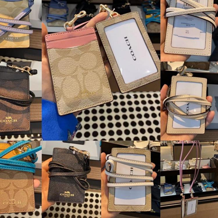 

Diskon Belanja COACH lanyard/ Kartu kerja/pemegang kartu id /DIY klasik /original/name tag holder/SIX color