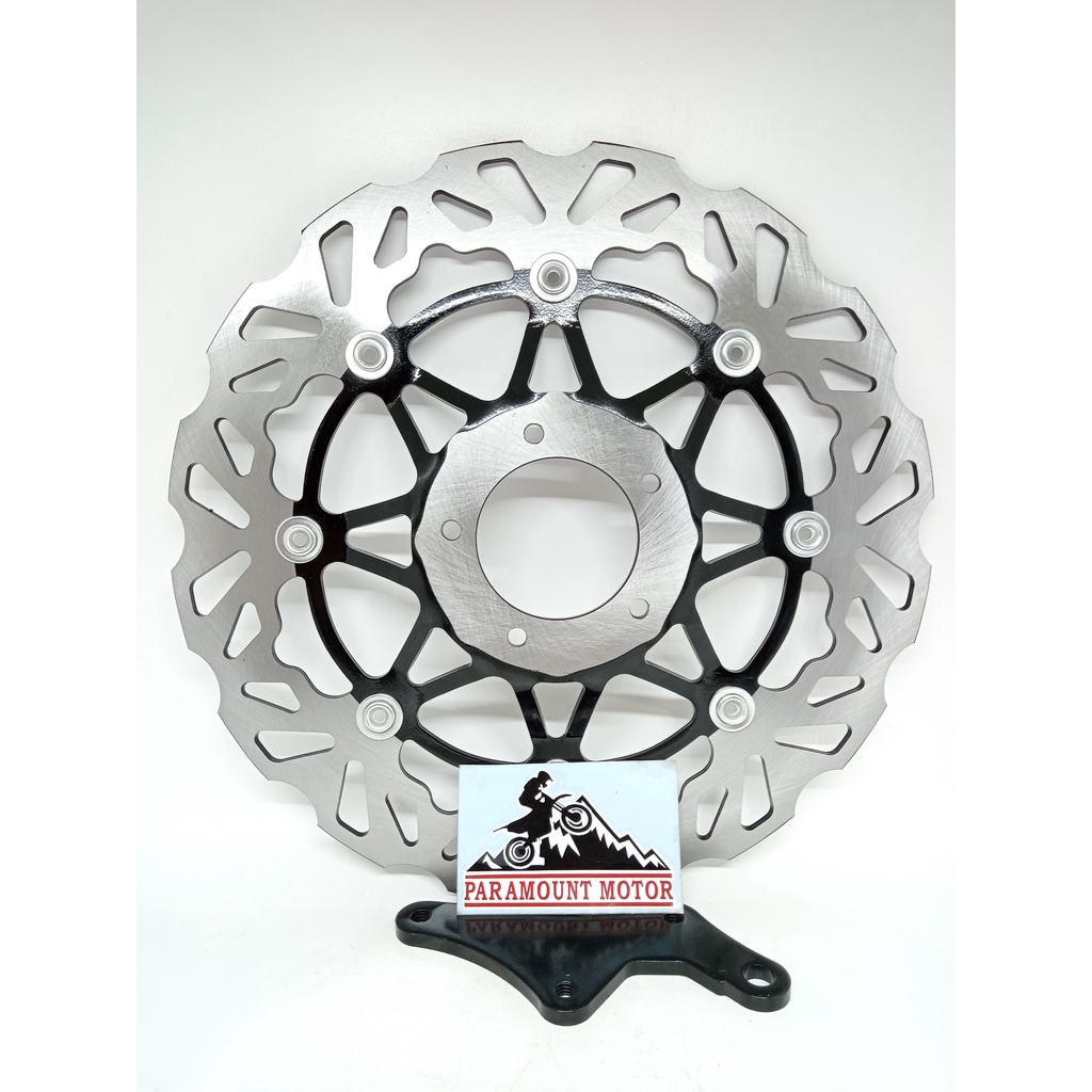 Cakram lebar supra 100 / supra fit lama lubang 5 model psm black