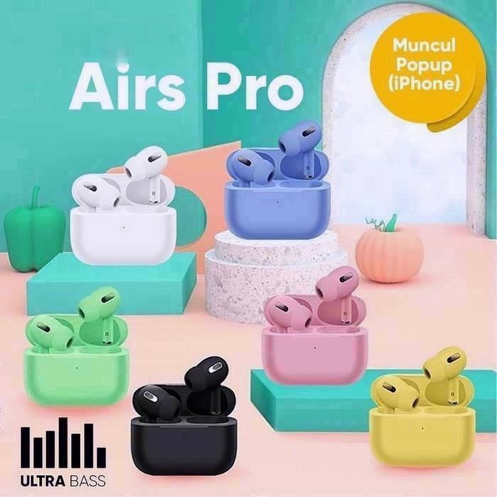 ATRON TWS Inpods I13 PRO/I14 Bluetooth Earphone Wireless Headphones Macaron  IOS/ANDROID TERSEDIA