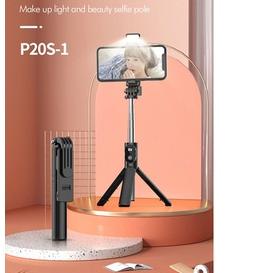 ◄ TRIPOD P20S/ TRIPOD + TONGSIS WIRELESS P20S 18.5 cm - 69 cm TRIPOD +  SELFIE STICK BLUETOOTH REMOT