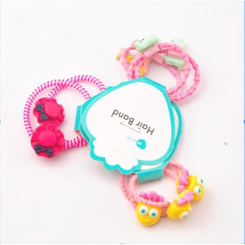 Benco Ikat Rambut Elastis Korean Style Korean Pop Hair Band dan Jepitan Rambut