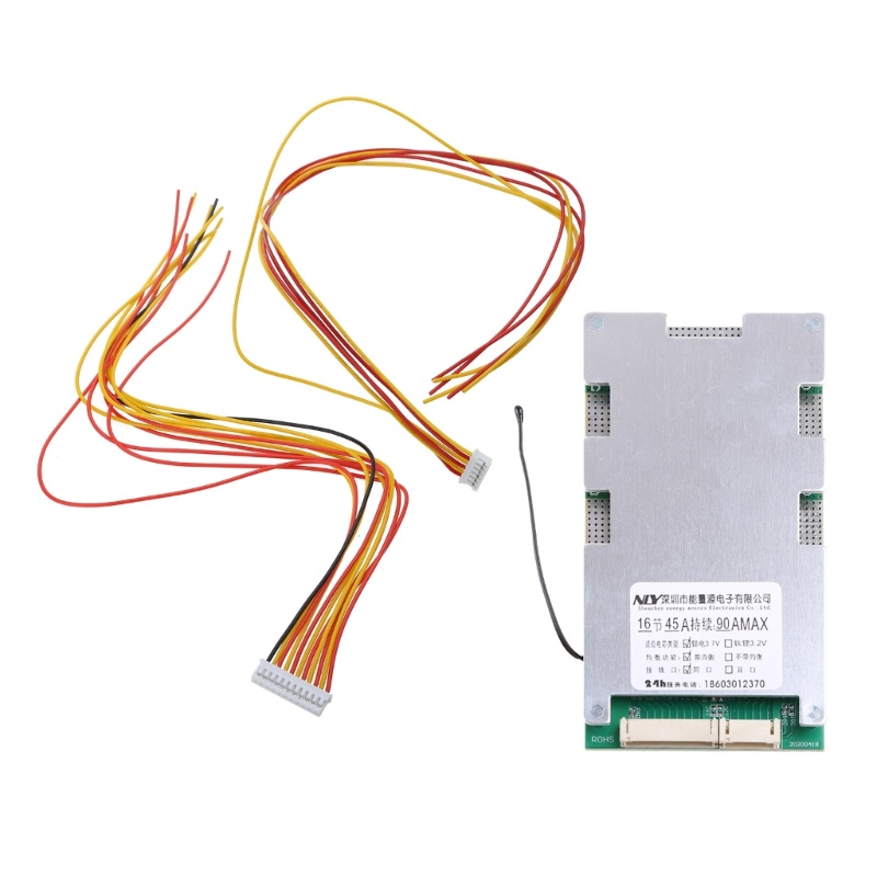 Btsg for Protection Board 16S 60V 45A Li-ion Cell Untuk Perlindungan BMS