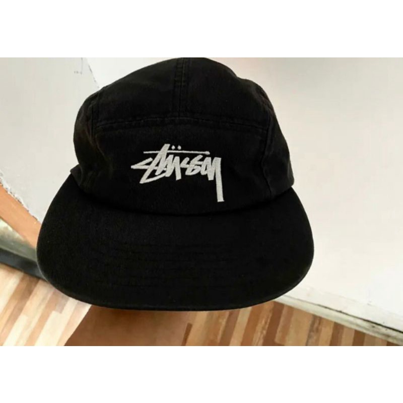 five panel stussy - blk