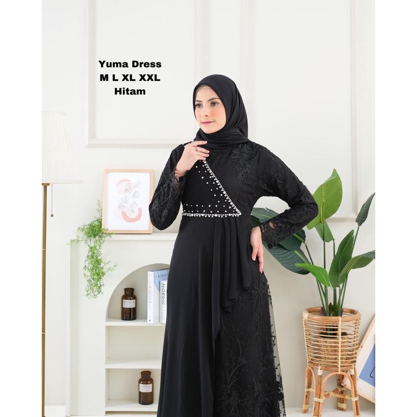 Gamis Pesta Payet Premium || Seragam Pesta Kekinian || Recomendasi Gamis Wisuda || Gamis Murah ~ DVN STYLE