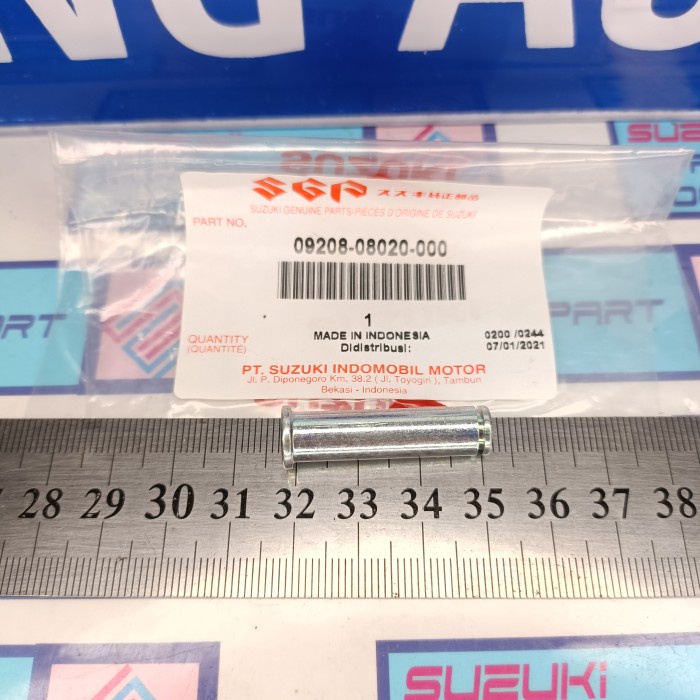 Suzuki Parts 09208-08020-000 Pin Dudukan Footstep Belakang Suzuki Hayate 125 Ori