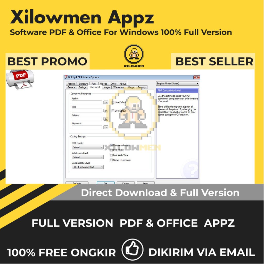 [Full Version]  BullZip PDF Printer Expert Pro PDF Office Lifetime Win OS