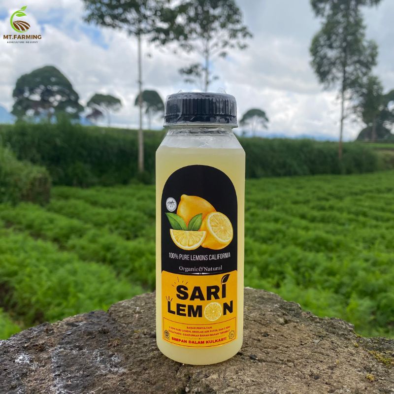 

Sari lemon murni 250 ml tanpa campuran air dan pengawet