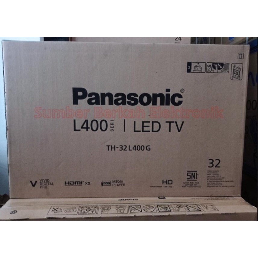 Panasonic LED Digital TV 32&quot; Digital TH-32L400G DVB-T2 32L400G 32L400