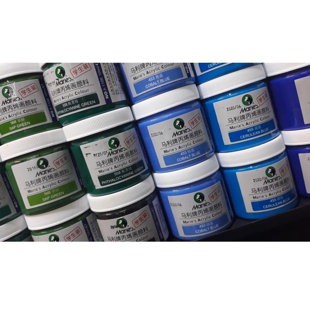 

T24 MARIES CAT ACRYLIC / CAT AKRILIK COLOUR 100 ML TERLARIS づ