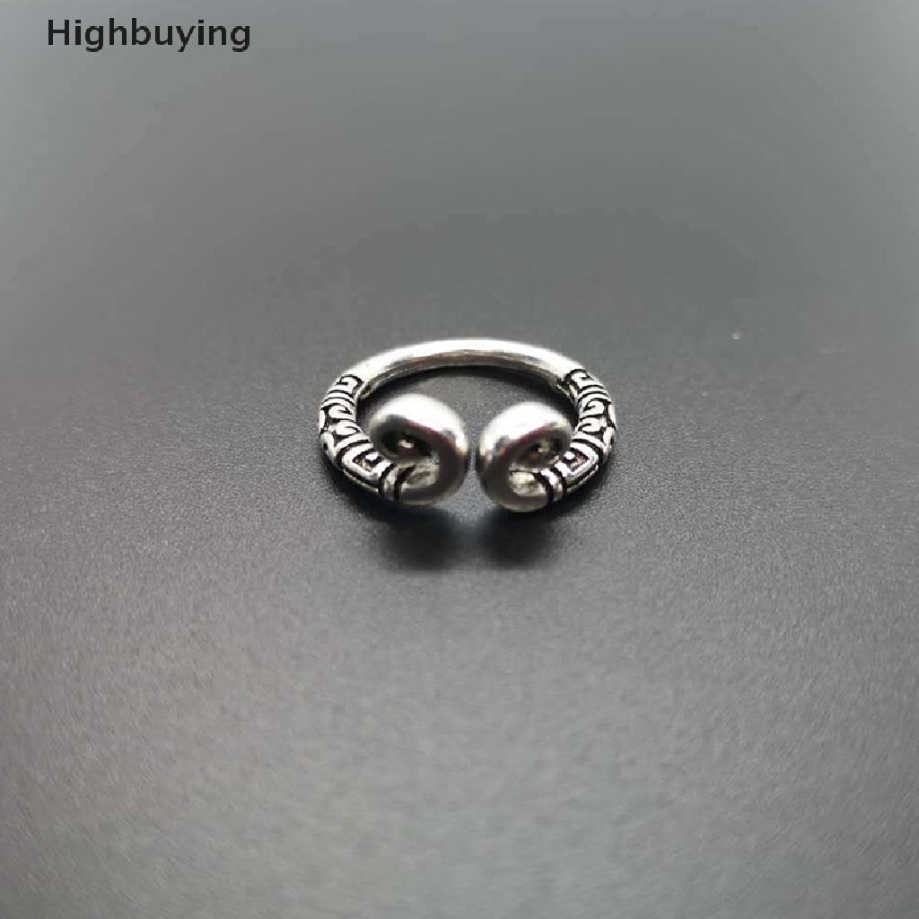 Hbid Cincin Monkey King Lucu Cincin Pasangan Couple Pria Monkey King Golden Cudgel Ring Resizable Finger Rings Untuk Wanita Pengencang Mantra Cincin Golden Rod Open Ring Glory