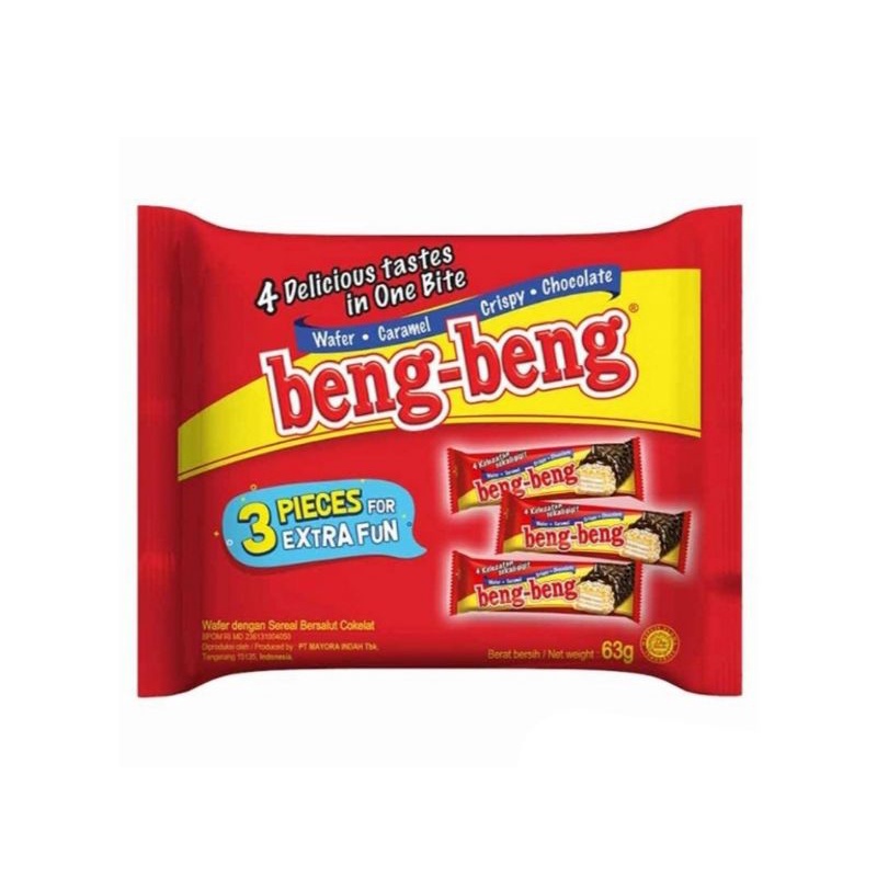 

beng-beng Wafer Rice Crispy Chocolate 3 x 20 g