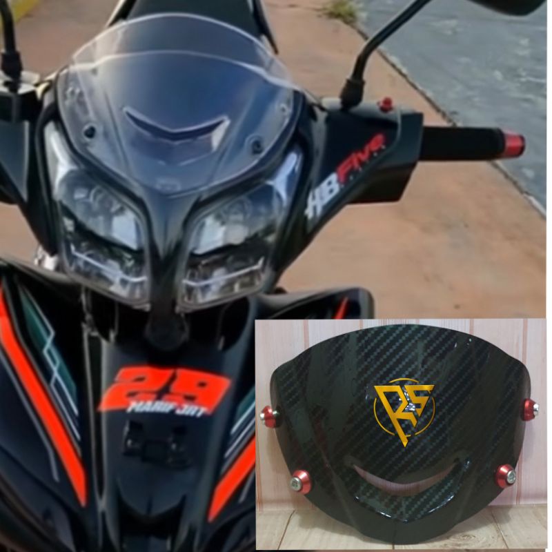 VISOR CARBON JUPITER Z1 WINDSHIELD JUPITER Z1