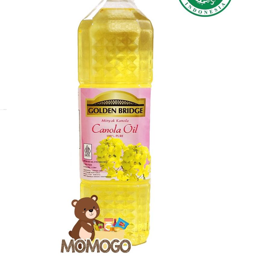 

♗ GOLDEN BRIDGE CANOLA OIL 1L ℮