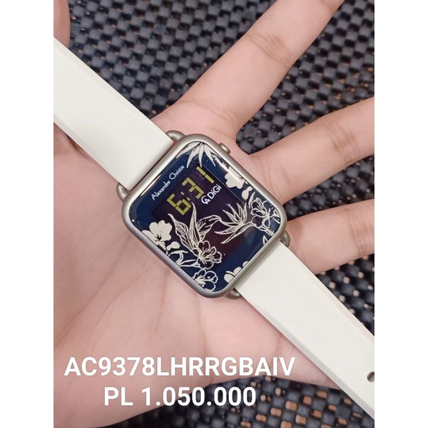 JAM TANGAN ALEXANDRE CHRISTIE DIGITAL AC 9378 KARET | AC9378 RUBBER ORIGINAL