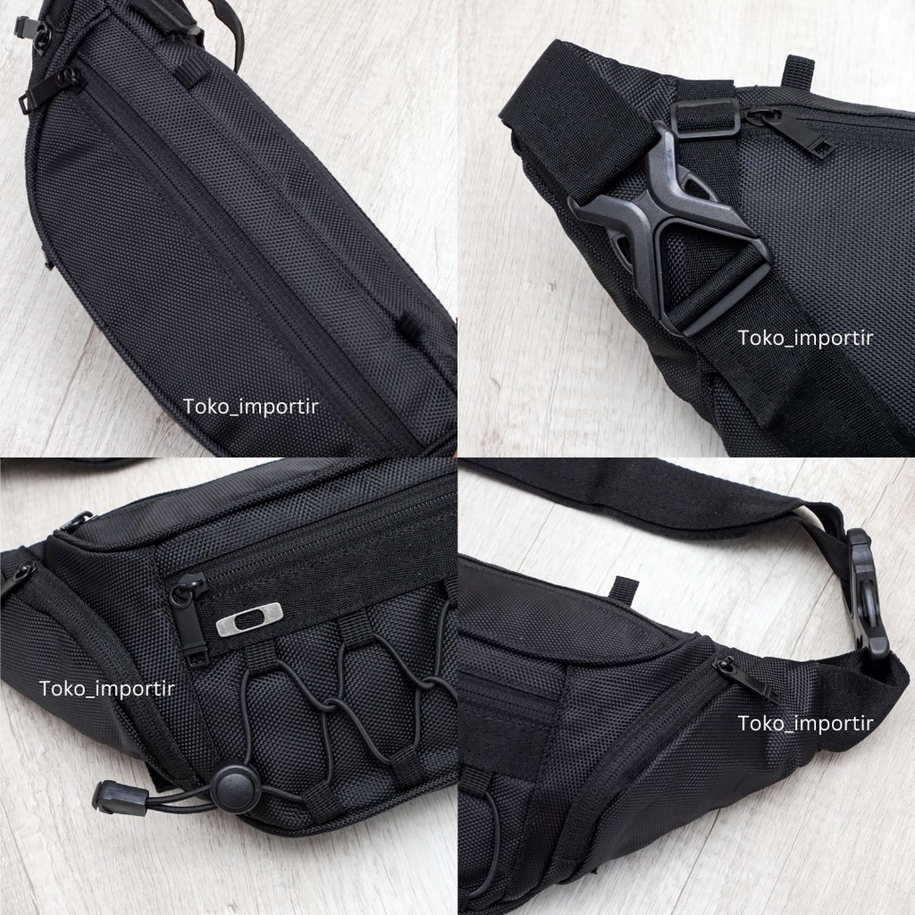 Waistbag Oakley Pria Import Mirror ORI Tas Pinggang Pria Anti Air