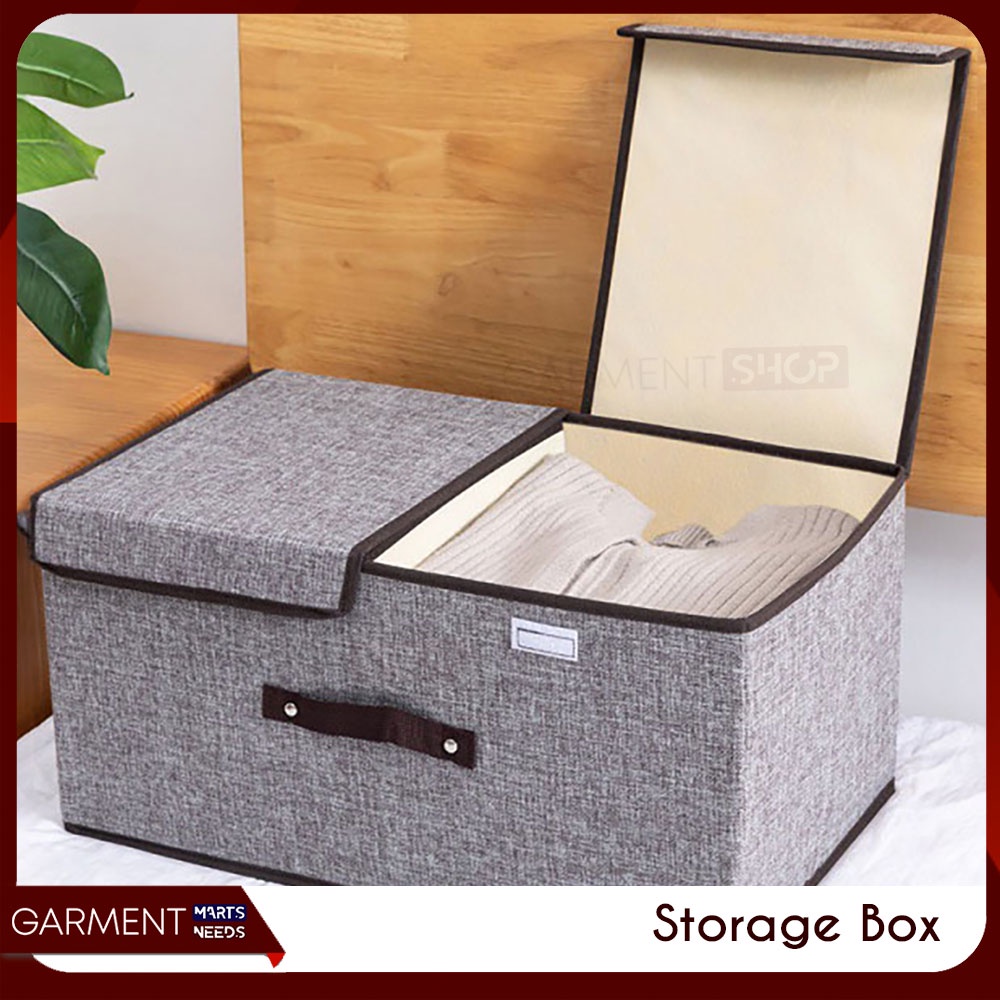 Jual Storage Box Organizer Kotak Tempat Penyimpanan Baju Mainan 2in1