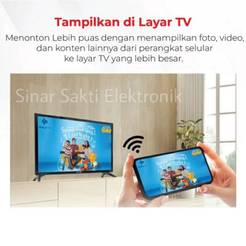 TV LED Polytron Easy Smart TV Digital 24&quot; 24 Inch PLD 24MV1859 Youtube