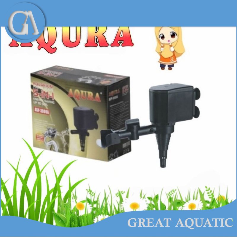 POMPA AQUARIUM AQURA ASP 3000 POWER HEAD 3000 AQURA