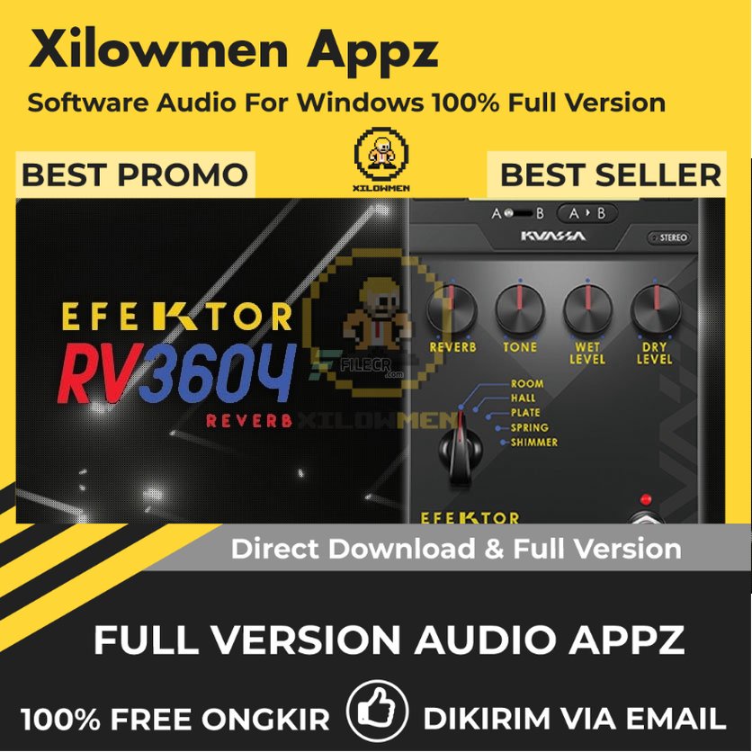 [Full Version] Kuassa Efektor RV3604 Pro Lifetime Audio Software WIN OS