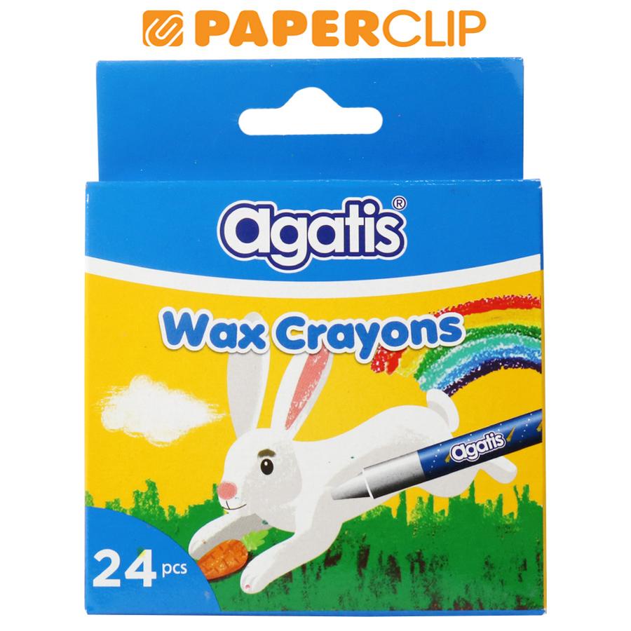

CRAYON AGATIS WAX 24 COLOR