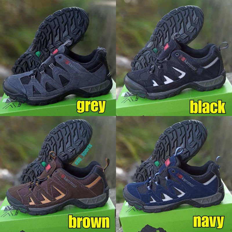 SEPATU GOWES HIKING KARRIMOR SUMMIT SEPATU GUNUNG BAHAN KULIT SEPATU GUNUNG KARRIMOR LOW SUMMIT