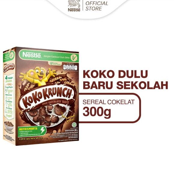 

fxz90 Nestle KOKO KRUNCH Sarapan Sereal Coklat 300g/330g Satu-satunya