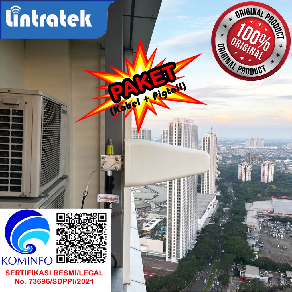 LOG PERIODIC PERIODIK LPDA HIGH GAIN khusus untuk di APARTEMEN HIGH BUILDING PERKANTORAN