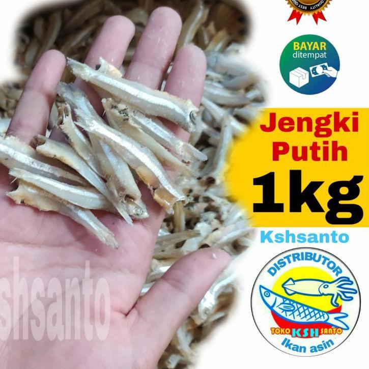 

✫ ikan asin teri jengki putih murah-1kg ✻