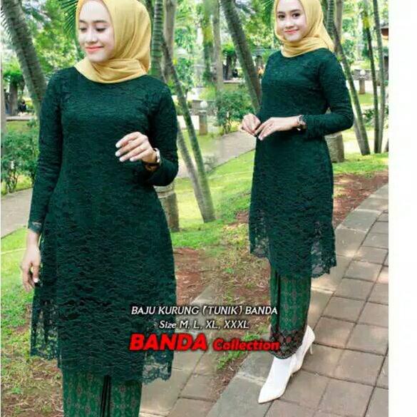 ⅎ OBRAL Atasan tunik brokat baju kurung brokat banu kurung melayu baju kurung malaysia ✰