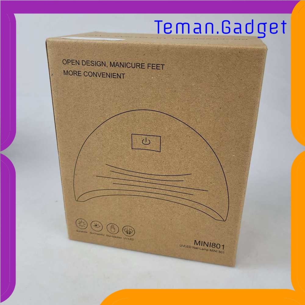 TG - PRW OBIZOL Pengering Kutek UV Lamp Nail Dryer USB Charge 54W - MINI-801