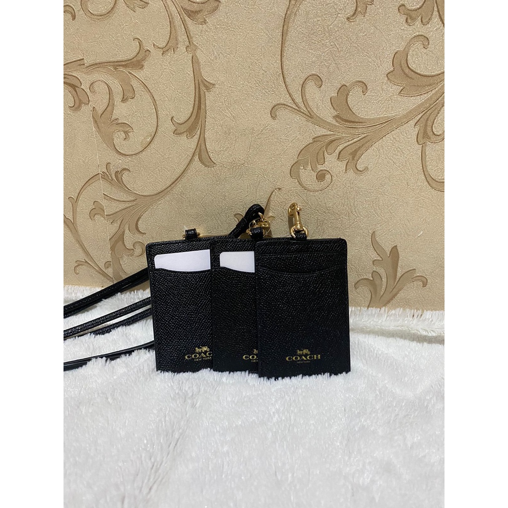 

Coach lanyrd id black
