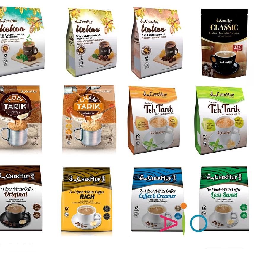 

֍ Chek Hup 3 in 1 Ipoh White Coffee / Chekhup Kokoo 3in1 / Teh Tarik ℗