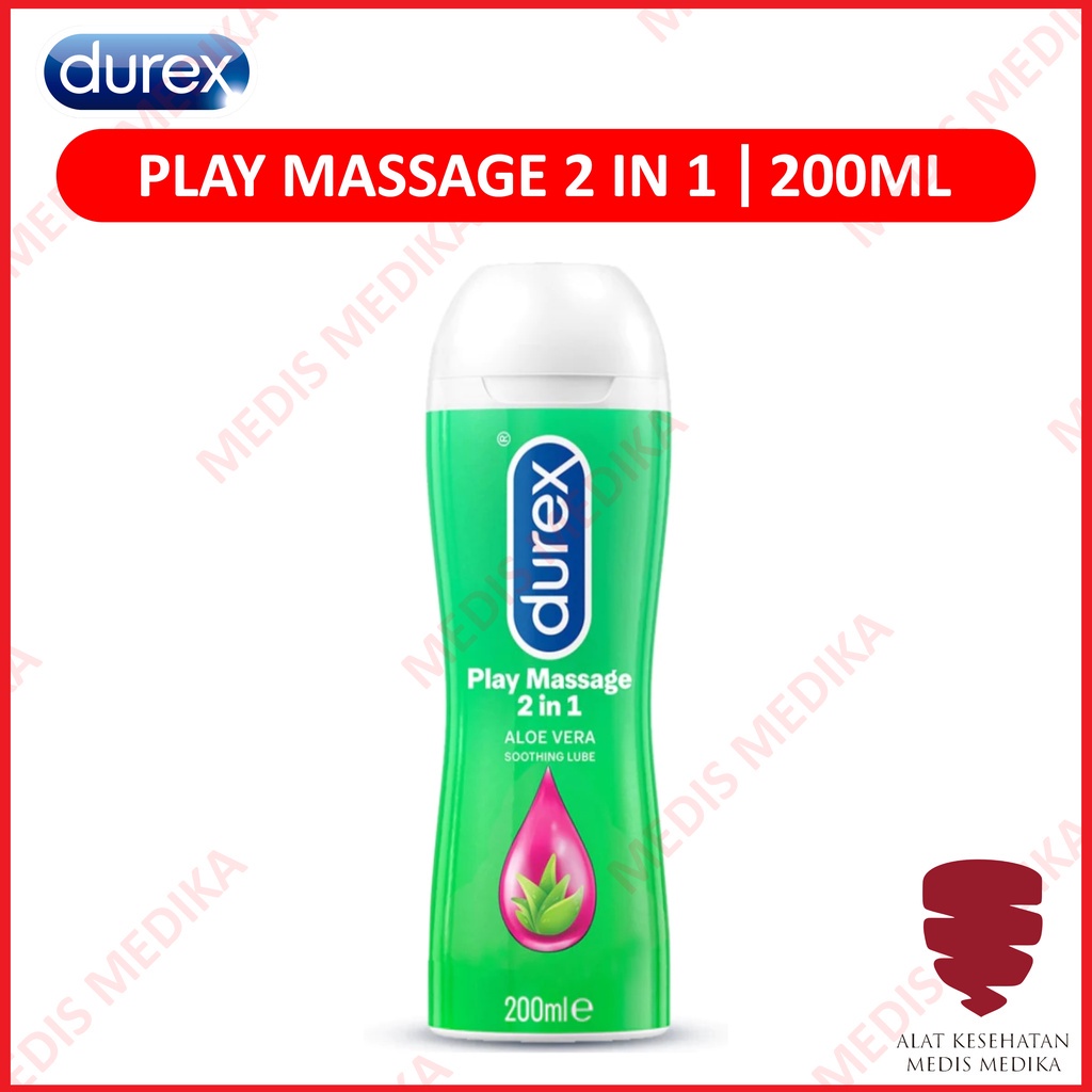 Durex Play Massage 2 in 1 200ml Lubricant And Massage Gel Double Function