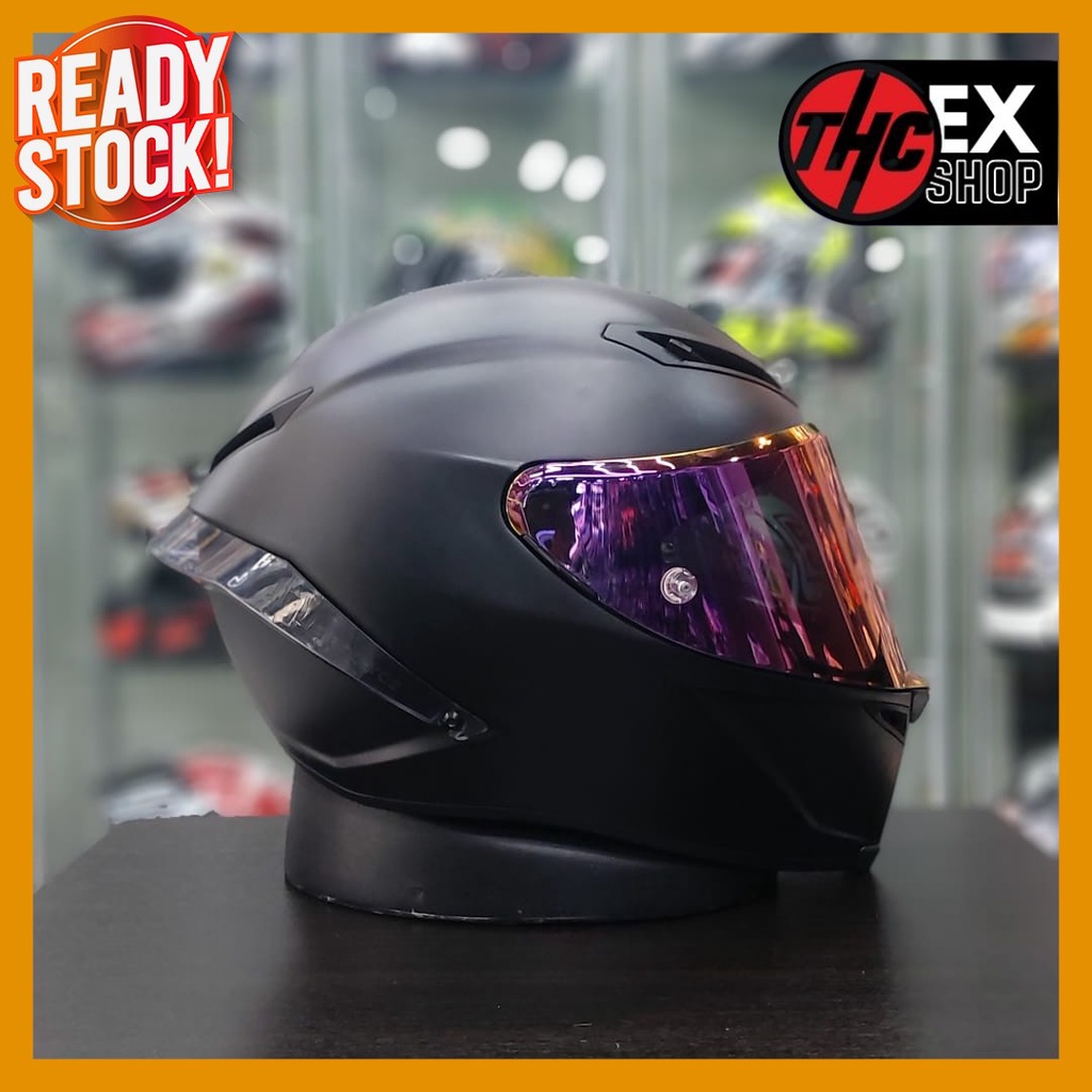 AGV CORSA R BLACK MATTE SIZE L EURO FULL FACE HELM 2ND SECOND