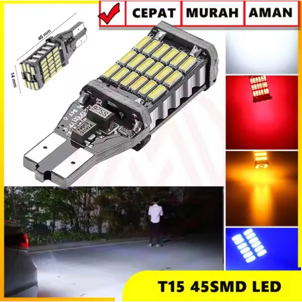 PROMO 1 PCS LAMPU SEIN SEN DAJJAL 45MATA SUPER TERANG / LAMPU SEN DAJJAL