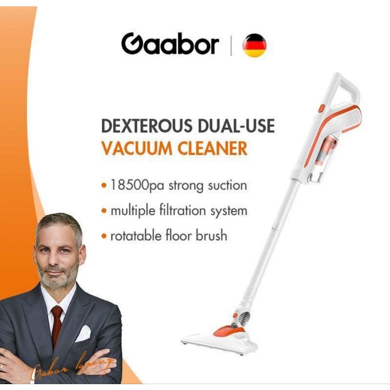 Gaabor GVCW-M12A Vacuum Cleaner 2 in 1 Portable Kapasitas 1.2 Liter Penyedot Debu