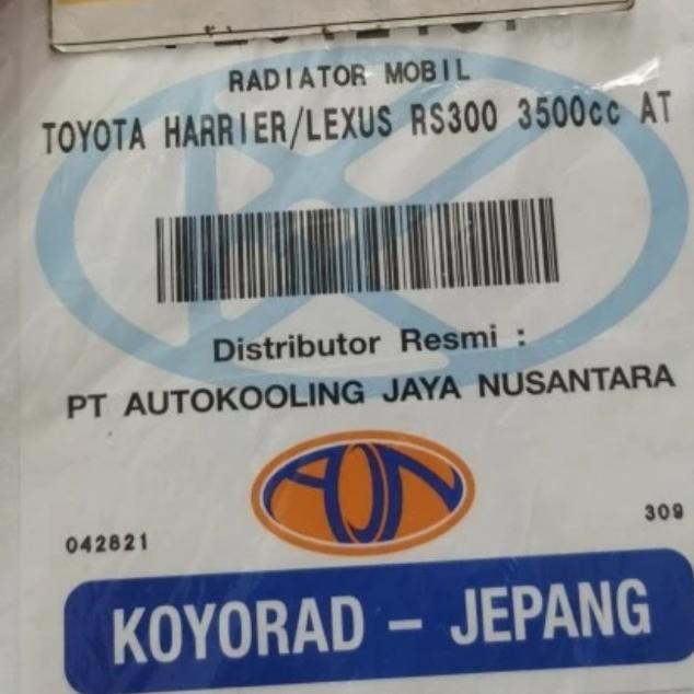 Radiator HARRIER Lexus RX300 RX350 3500CC KOYORAD JAPAN
